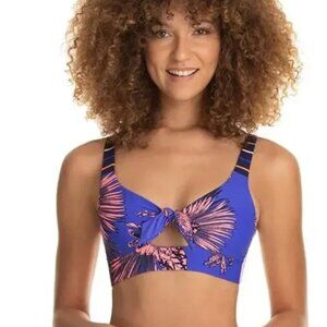 Maaji Reversible Carnival Funfair Bralette Bikini Top s